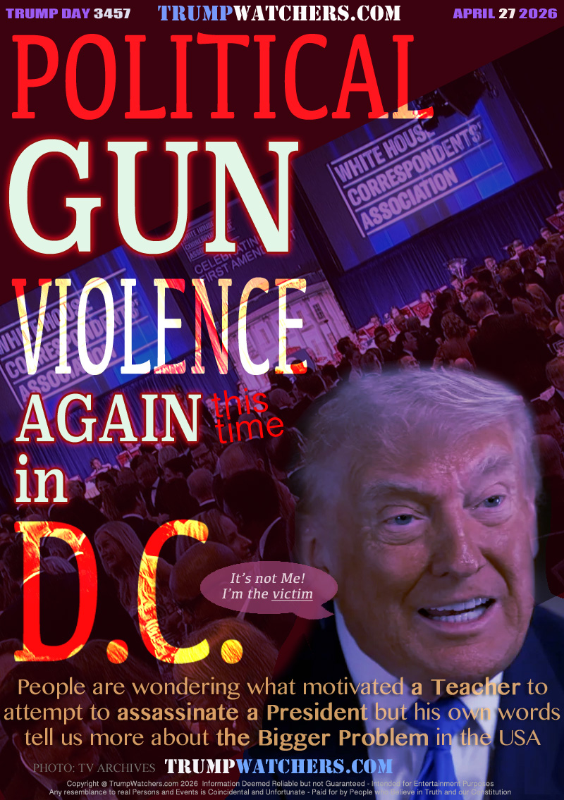 People are wondering what motivated a Teacher to
attempt to assassinate a President but his own words
tell us more about the Bigger Problem in the USA
